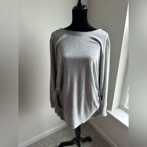 Women’s Jorge Perez Grey Cozy Crewneck